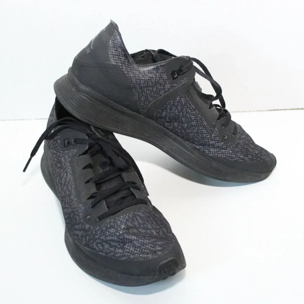 NIKE Jordan 88 Racer Running Shoe Black AV1200-001 Men's Size 10 H13001 - Picture 6 of 11